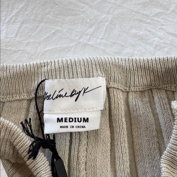 The Line by K /Revolve NWT Daisy Ribbed Knit Pants - Picture 7 of 12
